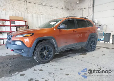 2016 Jeep Cherokee Trailhawk из США, поврежденный, VIN 1C4PJMBS7GW132858